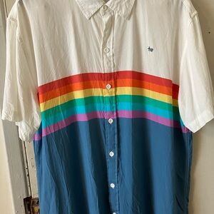 Tipsy Elves LGBTQ+ Pride Casual Button Down Shirt